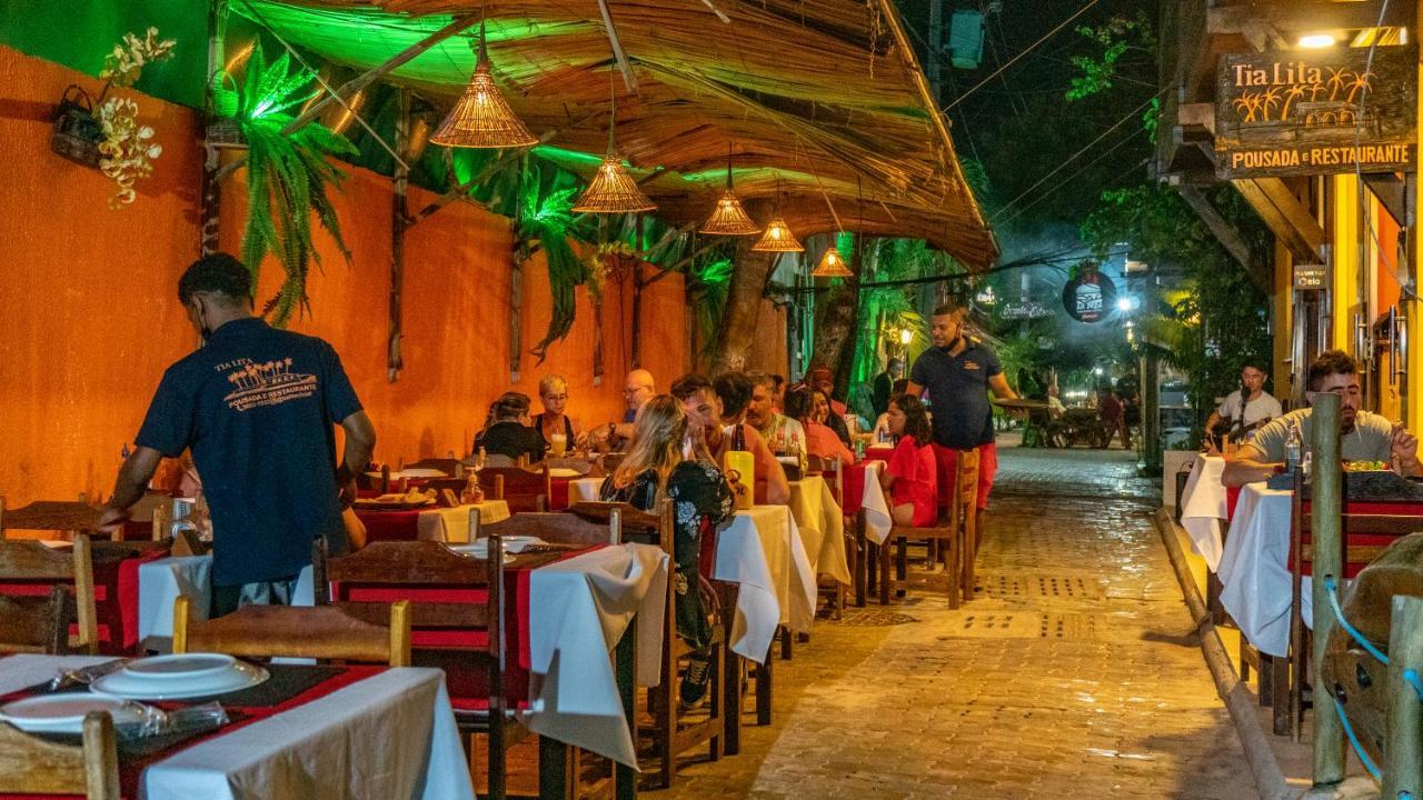 Pousada E Restaurante Tia Lita Morro de São Paulo Kültér fotó
