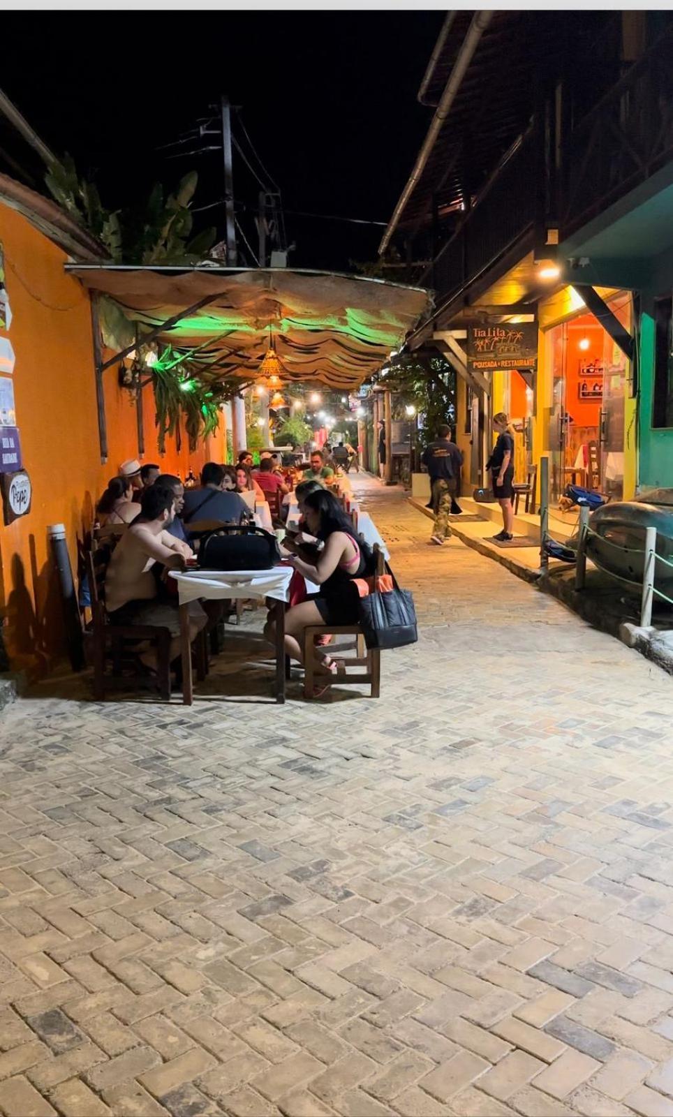Pousada E Restaurante Tia Lita Morro de São Paulo Kültér fotó