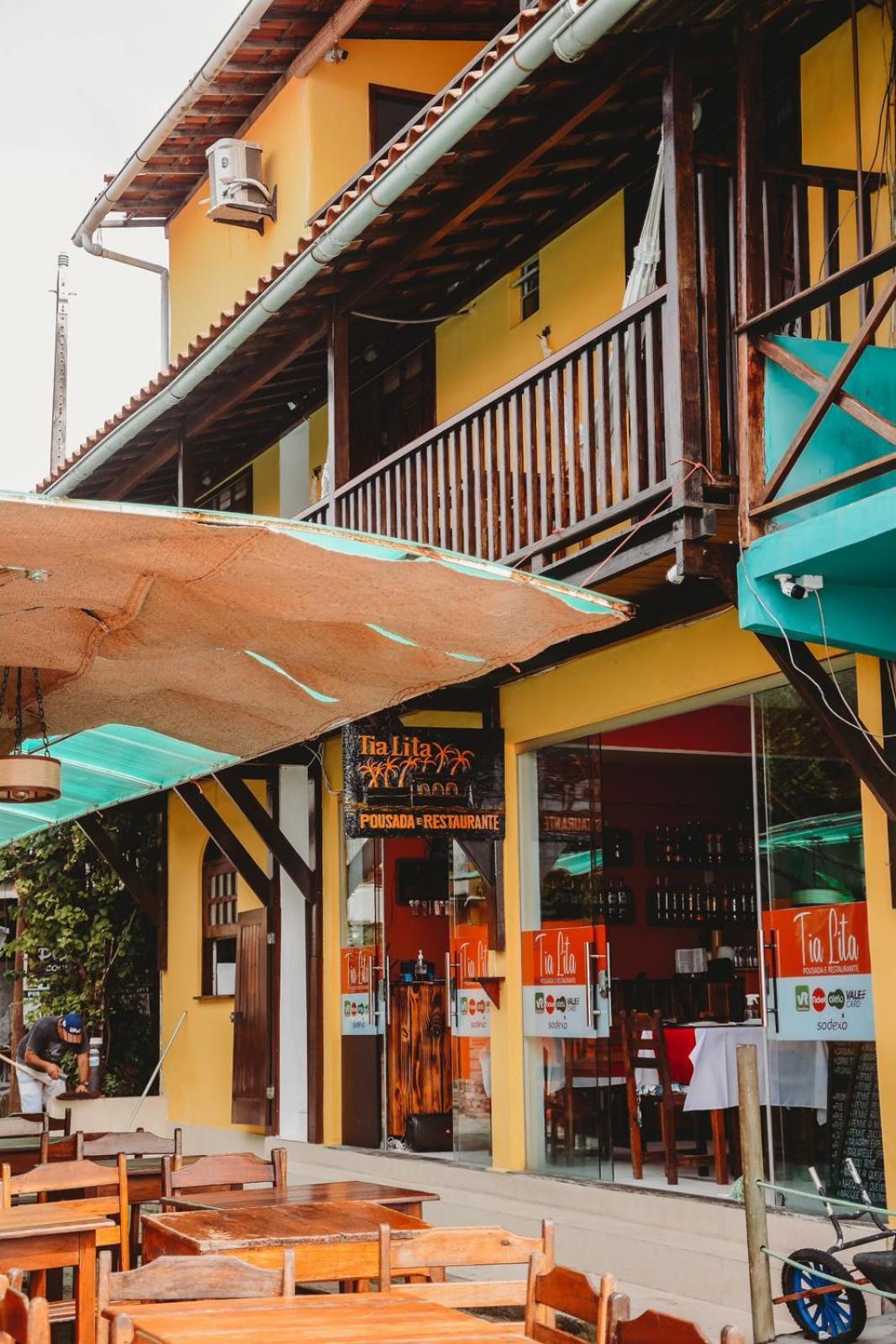 Pousada E Restaurante Tia Lita Hotel Morro de São Paulo Kültér fotó