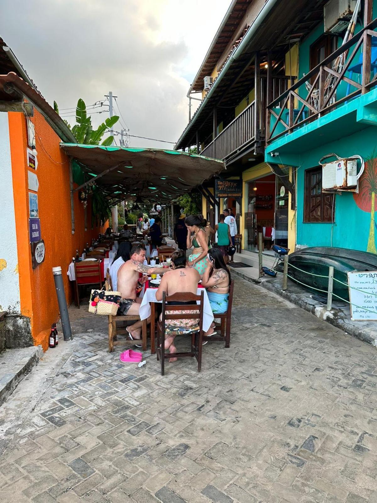 Pousada E Restaurante Tia Lita Morro de São Paulo Kültér fotó