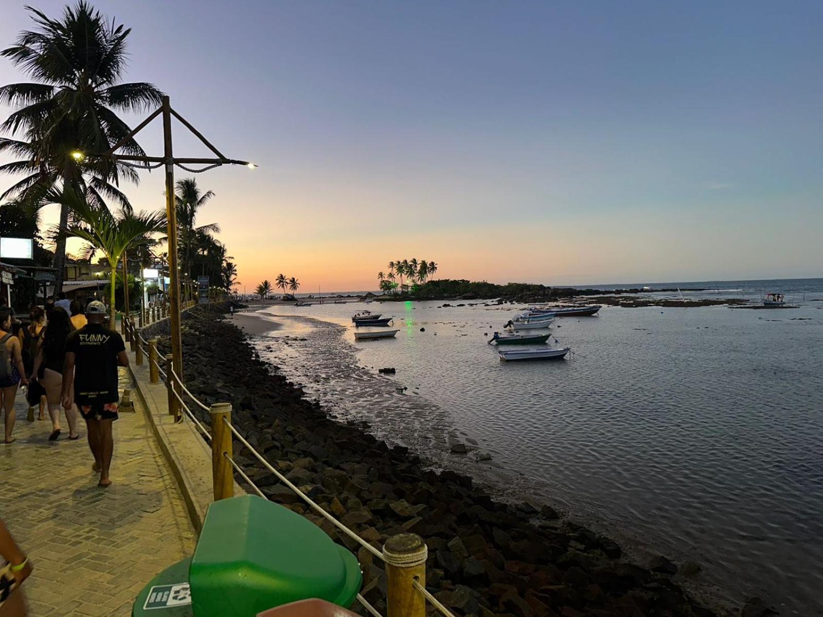 Pousada E Restaurante Tia Lita Morro de São Paulo Kültér fotó